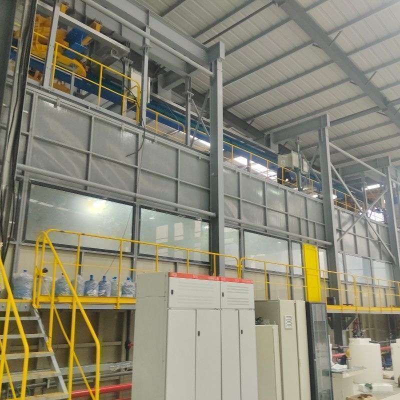 L&iacute;nea de producci&oacute;n de galvanoplastia