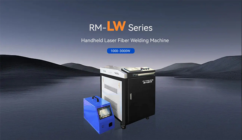 Máquina de soldadura láser de fibra portátil