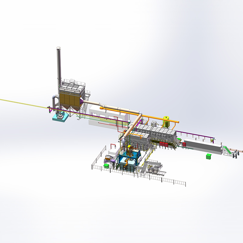 L&iacute;nea de galvanizaci&oacute;n centr&iacute;fuga en caliente