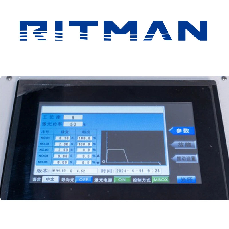 Soldadora de fibra l&aacute;ser de mano
